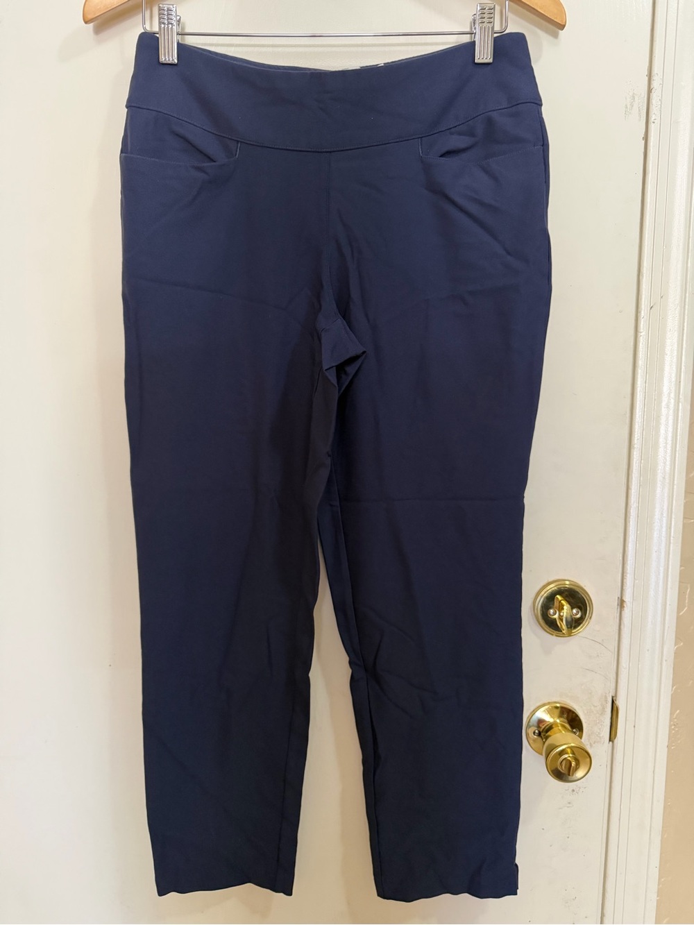 Lady Hagen Golf Navy Stretch Pull-On Pants (199)